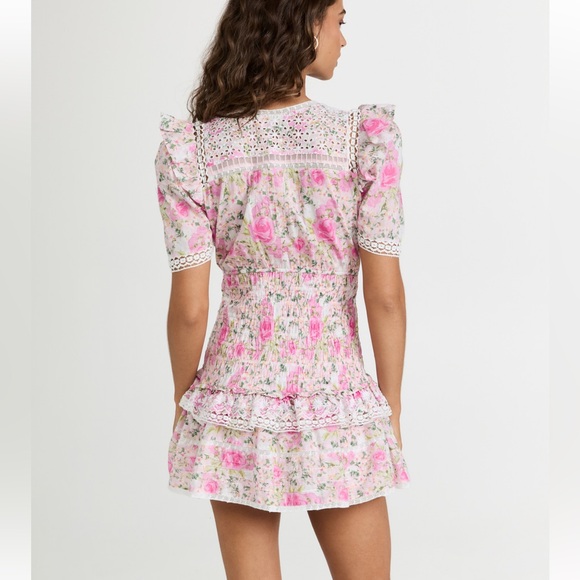 Love shack Fancy mini dress size large - Picture 2 of 5